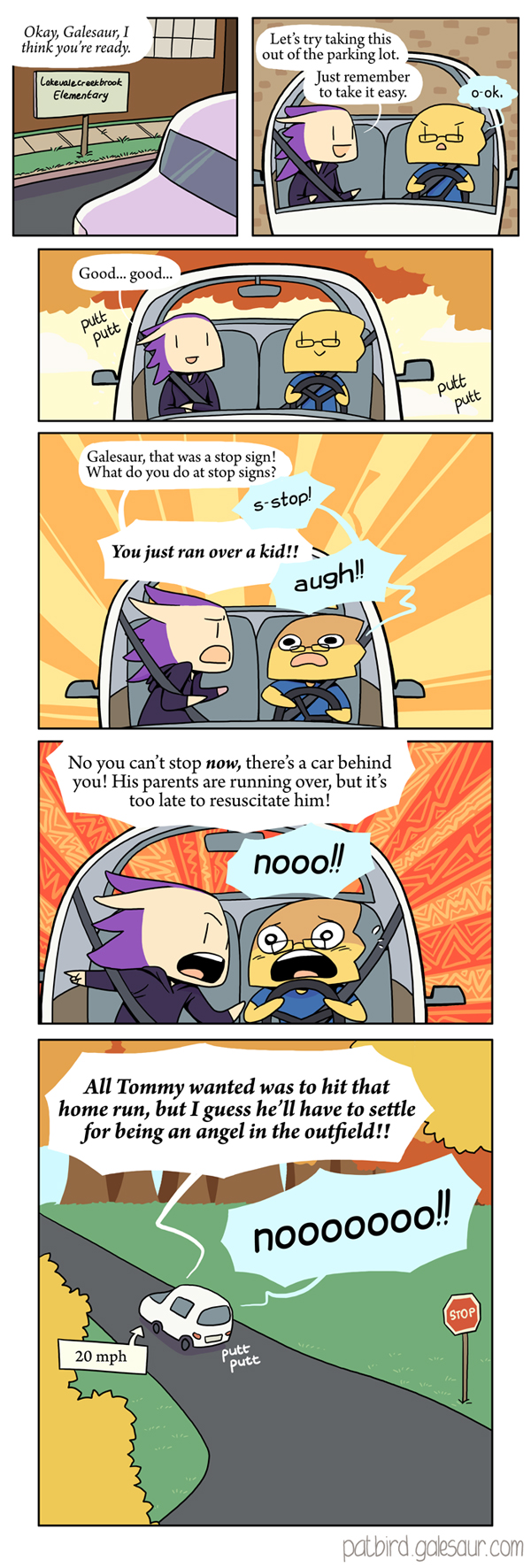 seriously though, don't run stop signs seriously though, don't run stop signs