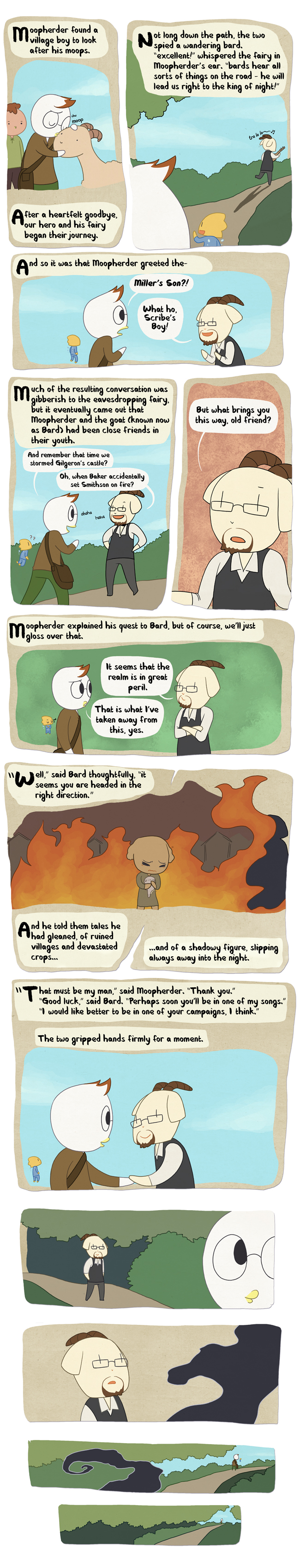things bards do: sing, play instruments, be spoony